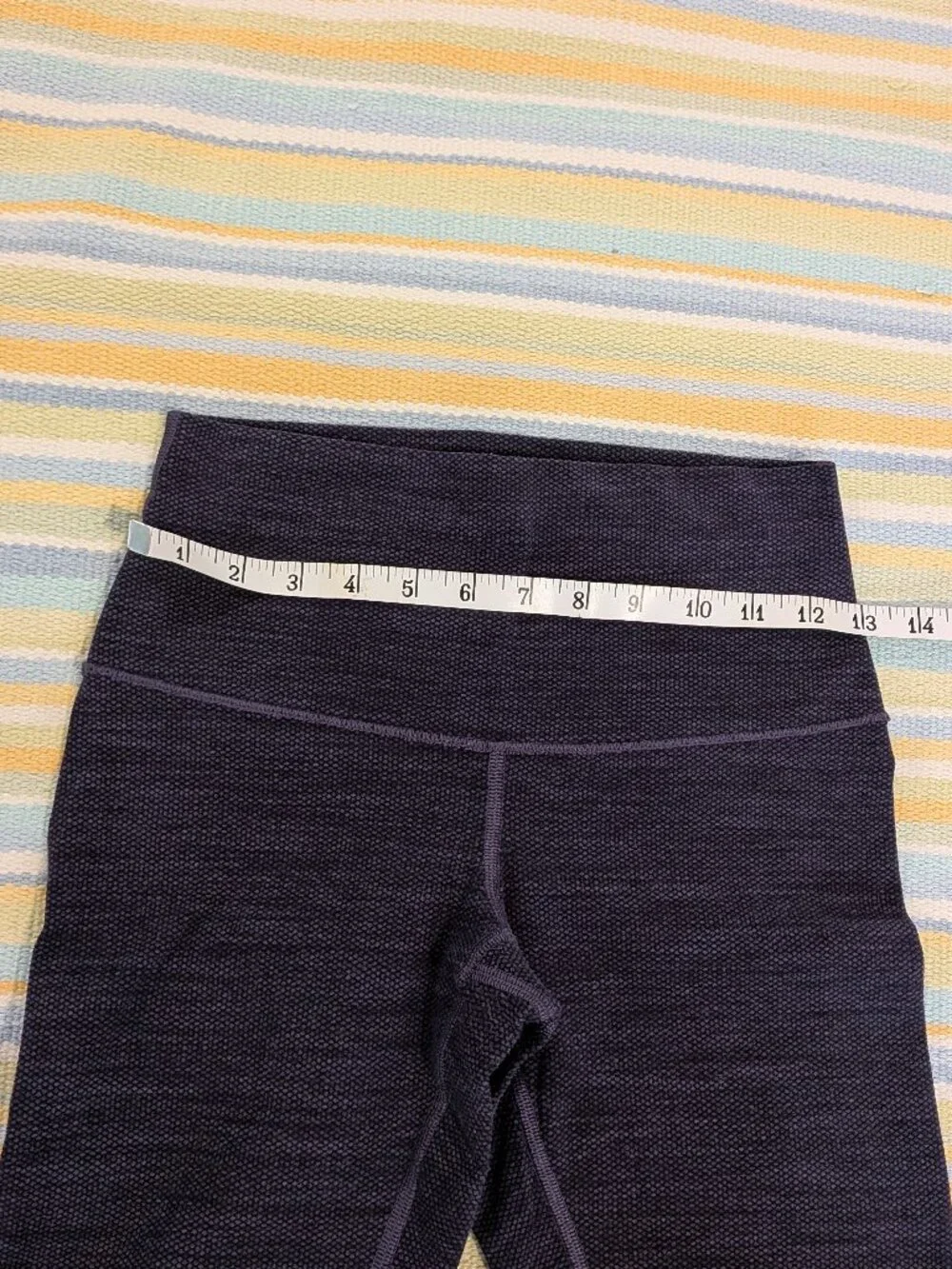 ⭐ Lululemon Wunder Under Leggings (Roll Down) - Space Dye - Size 4/6